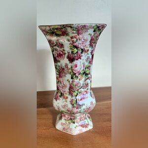 Floral Ceramic Vase